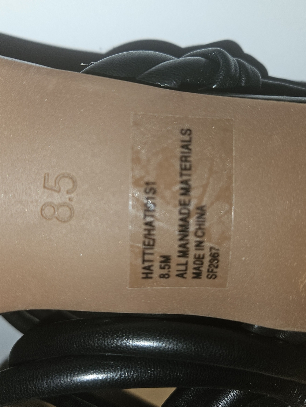 Steve Madden Black Hatti Strappy Sandals. NWOT. (BIN9) - Picture 8 of 8